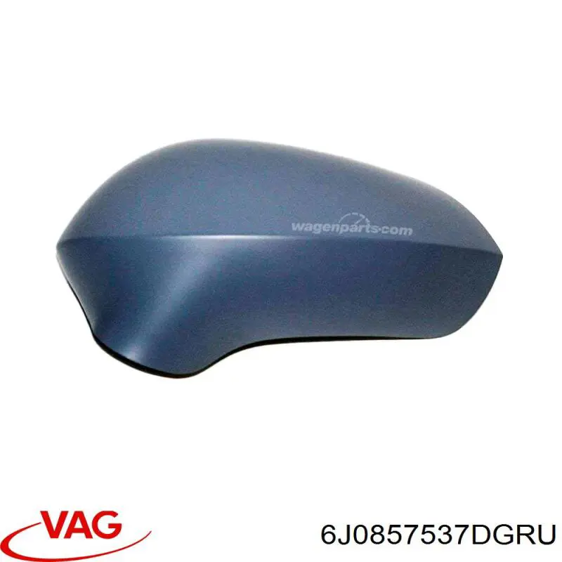 6J0857537DGRU VAG Накладка зеркала заднего вида, левая