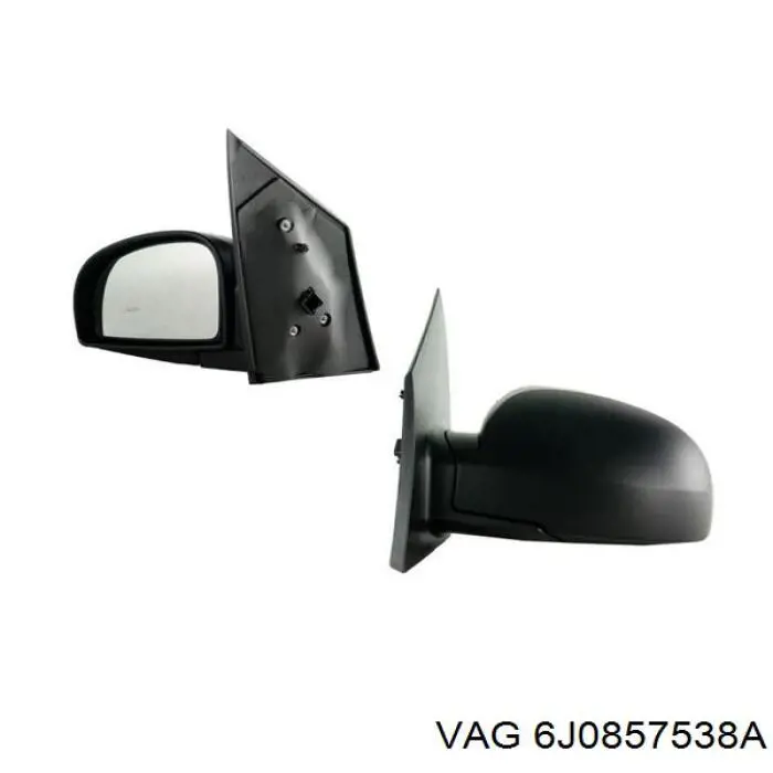 Купить 6J0857538A VAG Накладка/крышка зеркала заднего вида, правая
