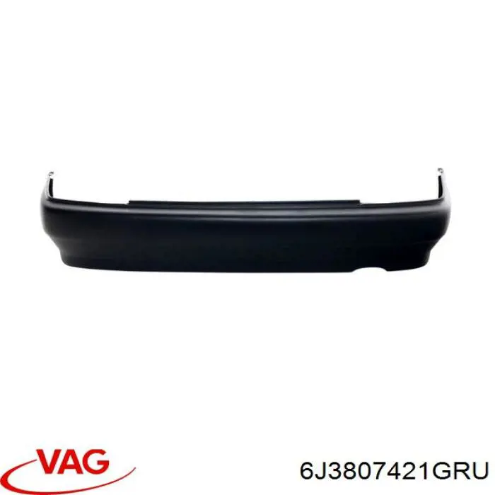 6J3807421GRU VAG Задний бампер