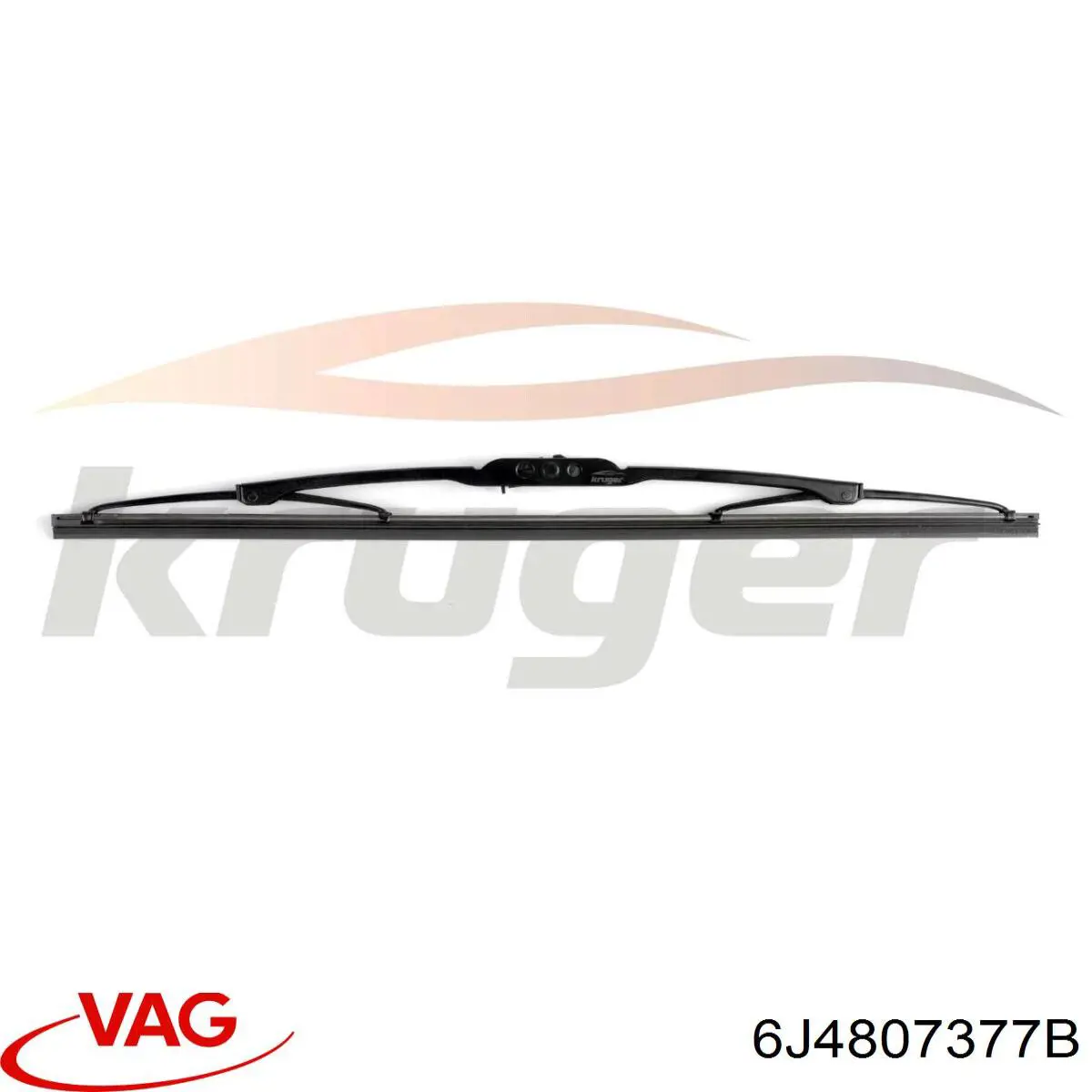 Крепление бамера левое VAG 6J4807377B цена, от 10.77 USD