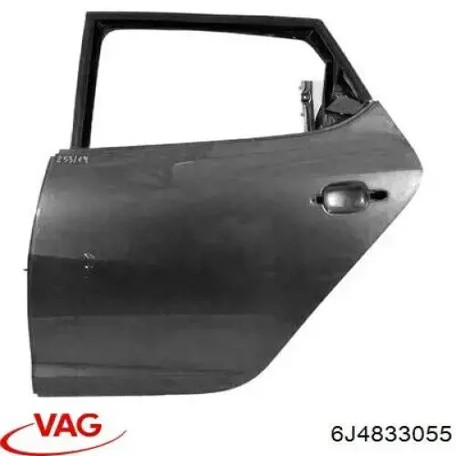 Дверь задняя, левая VAG 6J4833055 цена, от 58.41 USD