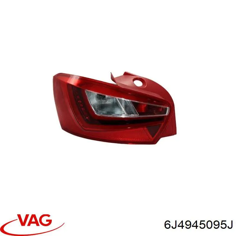 Задняя левая фара VAG 6J4945095J цена, от 61.77 USD