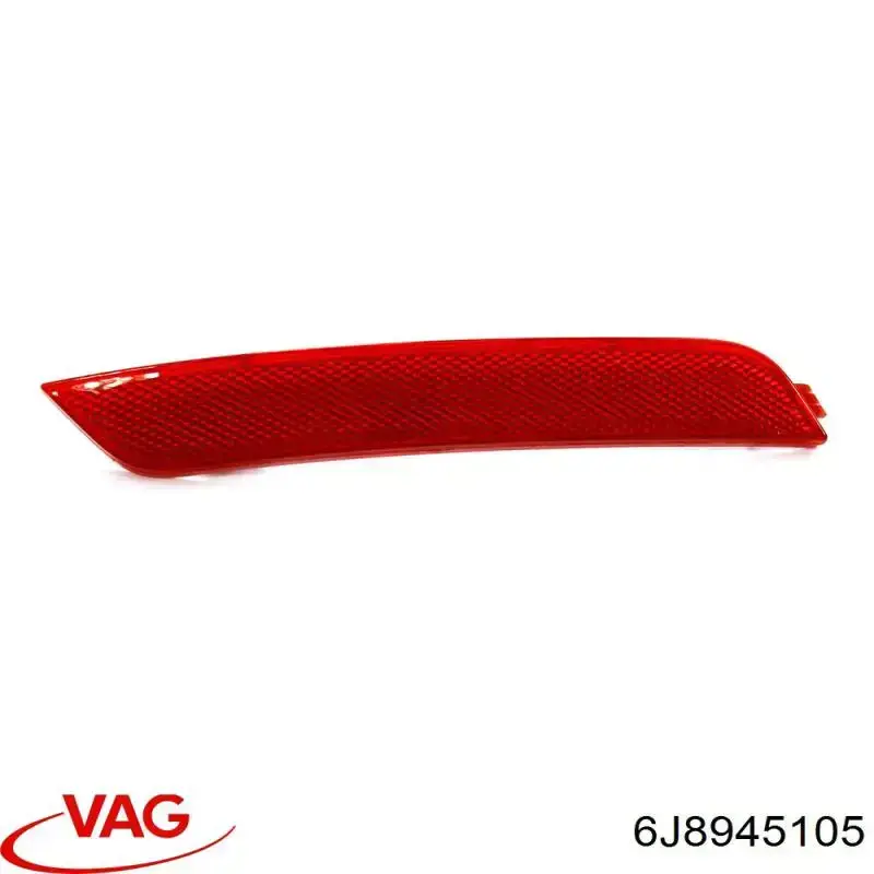 Отражатели света (световозвращатели) VAG 6J8945105 цена, от 30.76 USD