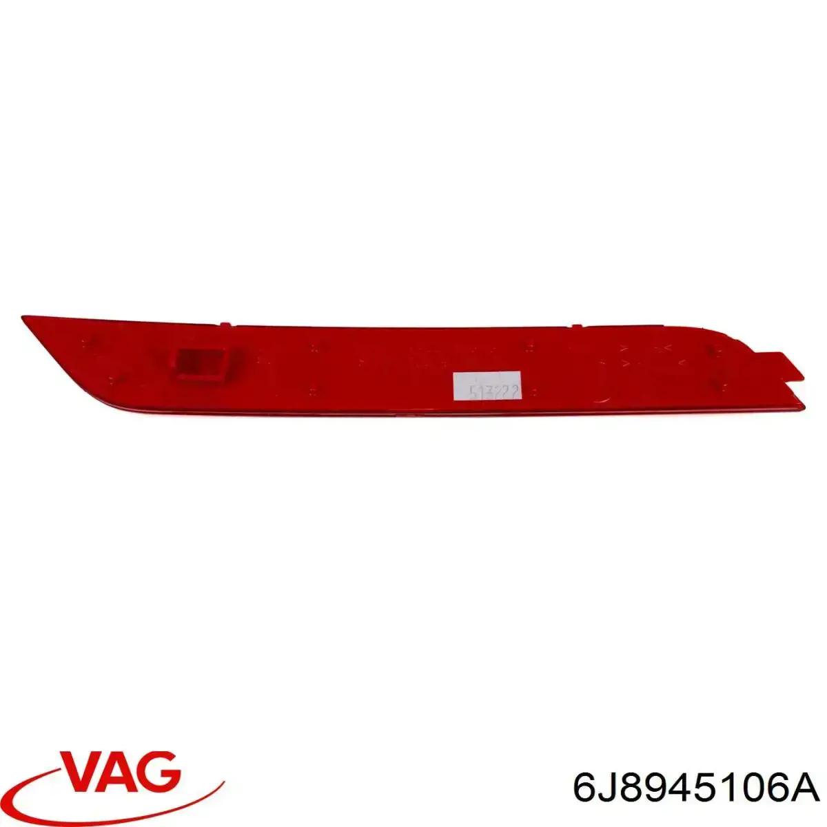Отражатель бампера заднего правый VAG 6J8945106A цена, от 30.04 USD