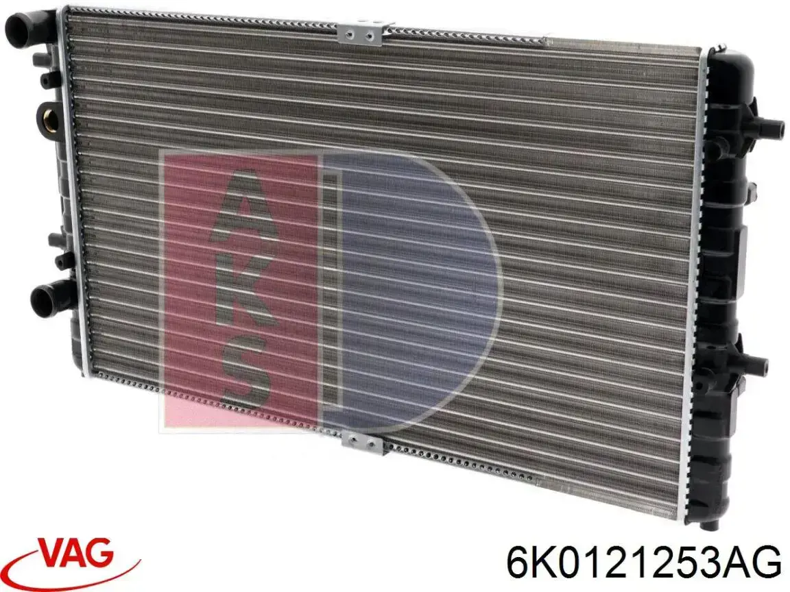 6K0121253AG VAG Радиатор основной