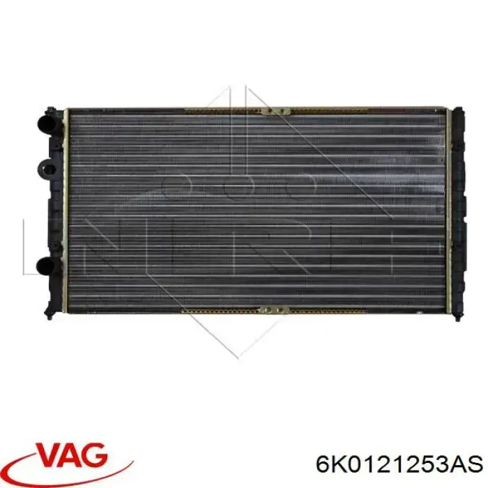 Купить 6K0121253AS VAG Радиатор водяной