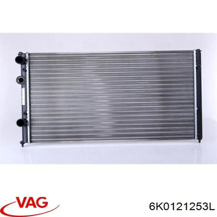 6K0121253L VAG радиатор