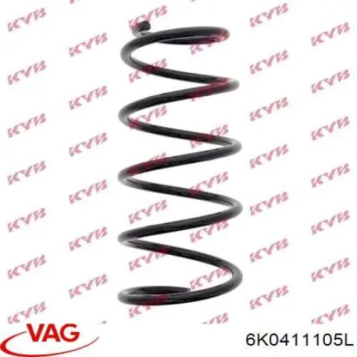 Купить 6K0411105L VAG Винтовая пружина подвеска