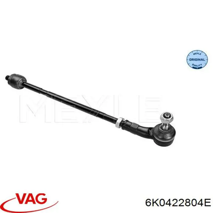 Тяга рулевая в сборе, правая VAG 6K0422804E цена, от 27.30 USD