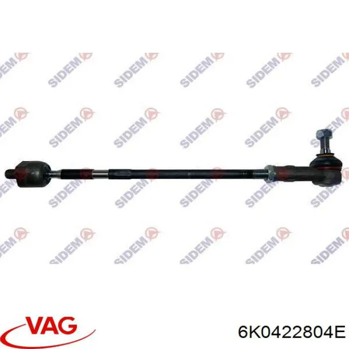 Купить 6K0422804E VAG Тяга рулевая в сборе правая