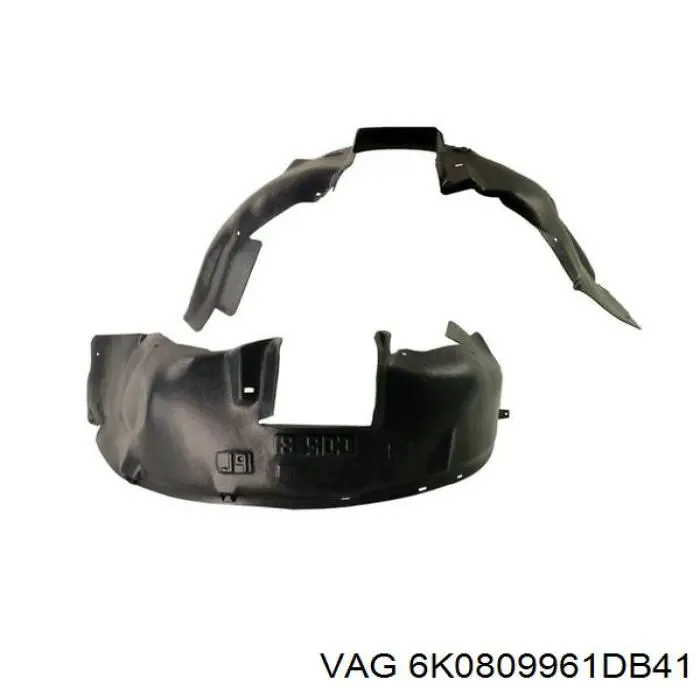 Локер передний левый VAG 6K0809961DB41
