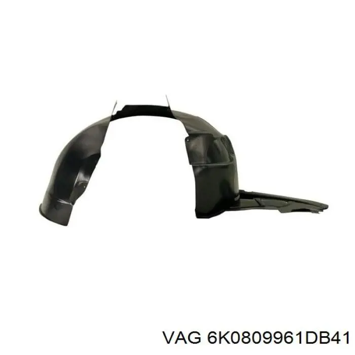 Подкрылок крыла переднего левый VAG 6K0809961DB41 цена, от 15.49 USD