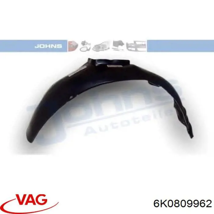 Правый подкрылок переднего крыла Seat Inca фургон (6K9) (1995 - 2003) цена, от 42.99 USD