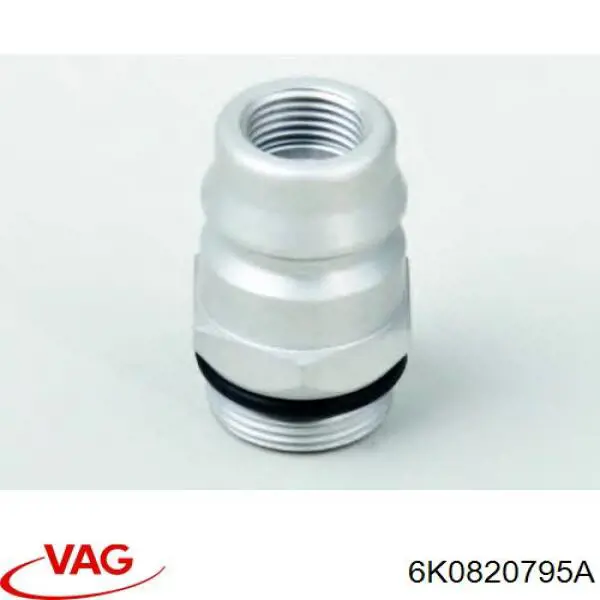 Клапан заправки кондиционера VAG 6K0820795A цена, от 13.73 USD