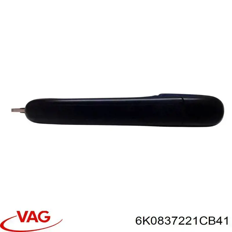 Ручка двери левой, внутренняя, перед/зад VAG 6K0837221CB41 цена, от 10.45 USD