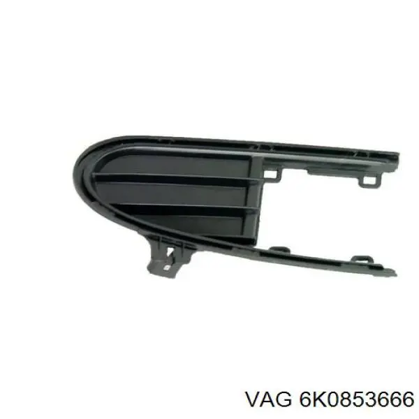 Купить 107210919 VAG Решетка бампера переднего правая