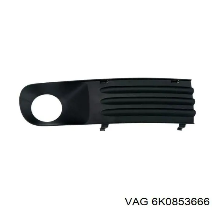 Решетка бампера переднего правая 107210919 VAG