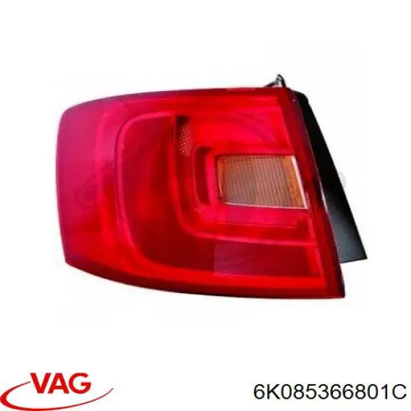 Купить 6K085366801C VAG Решетка переднего бампера, центральная