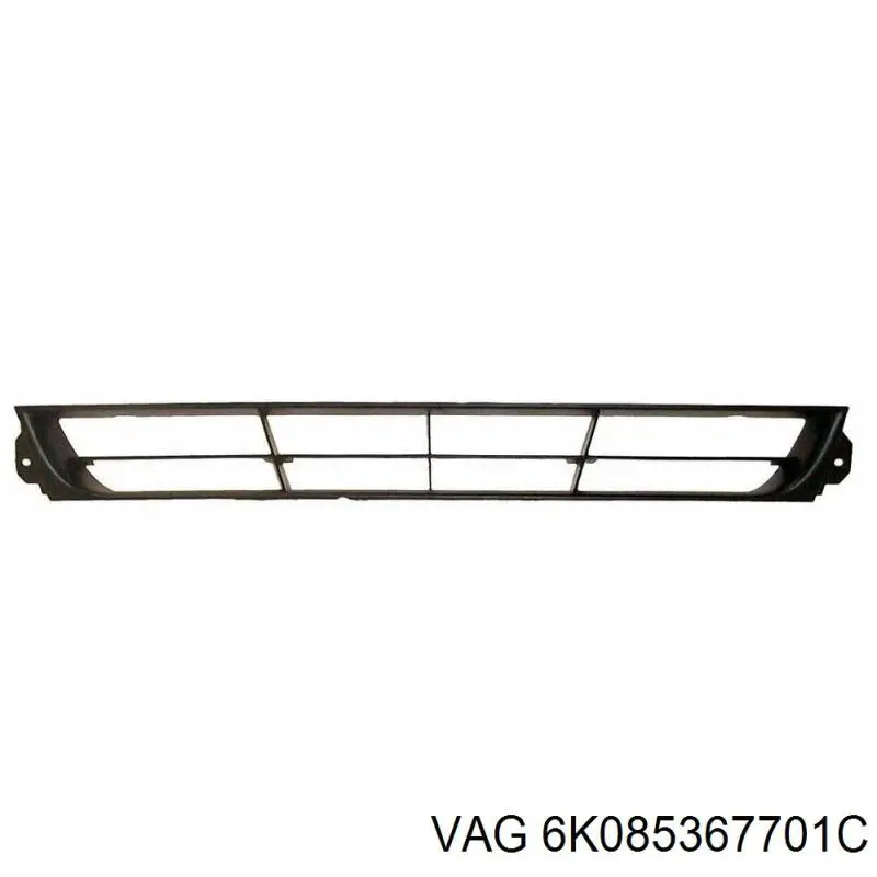 Решетка бампера переднего центральная VAG 6K0853677 цена, от 11.27 USD