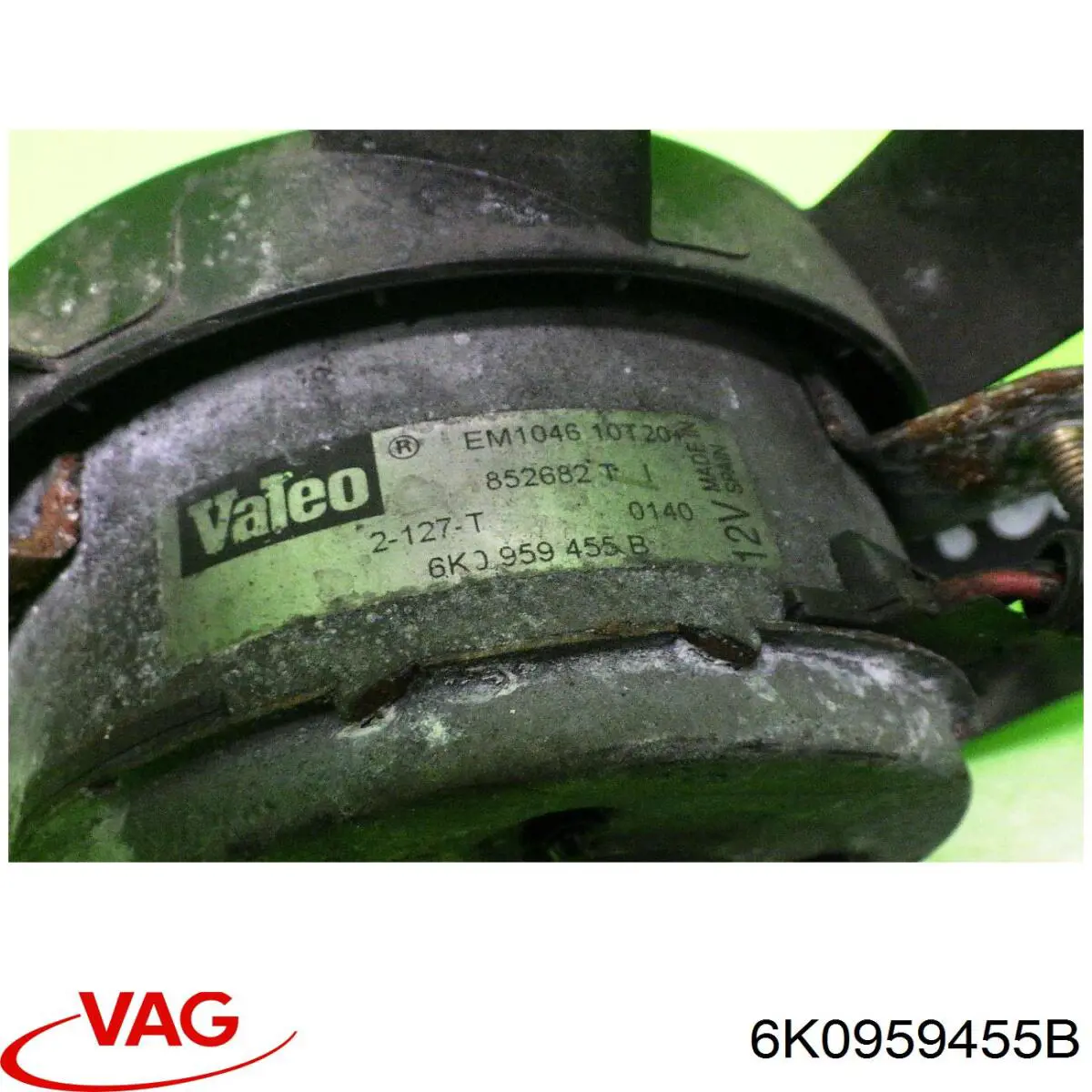 Мотор вентилятора системы охлаждения 6K0959455B VAG