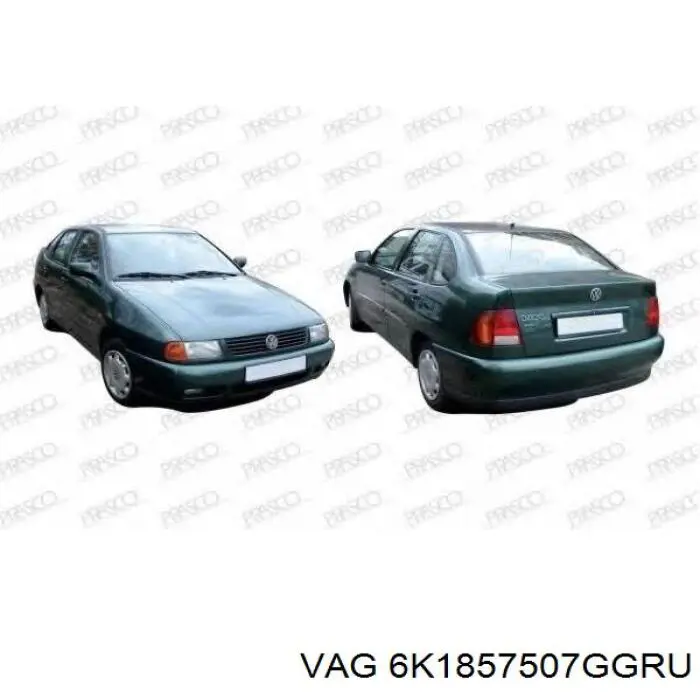 Купить 9524512E Polcar Наружное зеркало левое