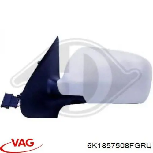 Наружное зеркало правое VAG 6K1857508FGRU цена, от 29.69 USD