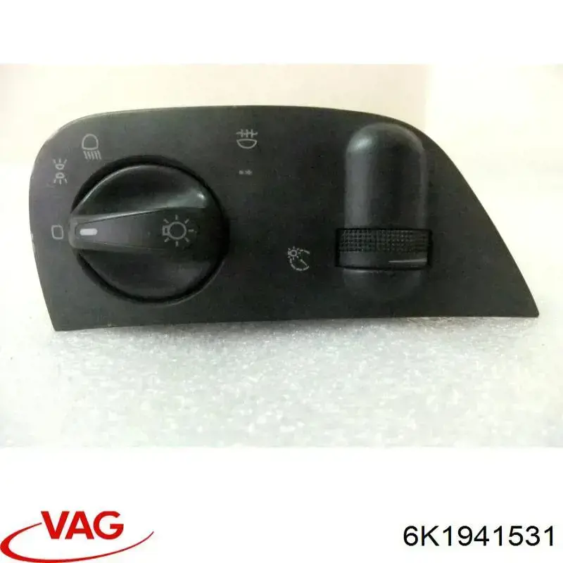 Купить 6K1941531 VAG Переключатель света фар на "торпедо"