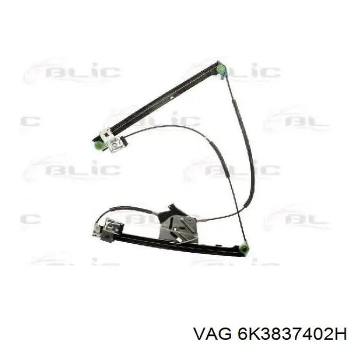 Купить 6K3837402H VAG Стеклоподъемник (механизм перемещения стекла)