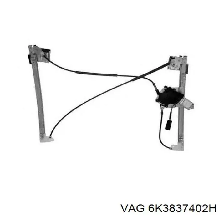 Стеклоподъемник передней правой двери 6K3837402H VAG