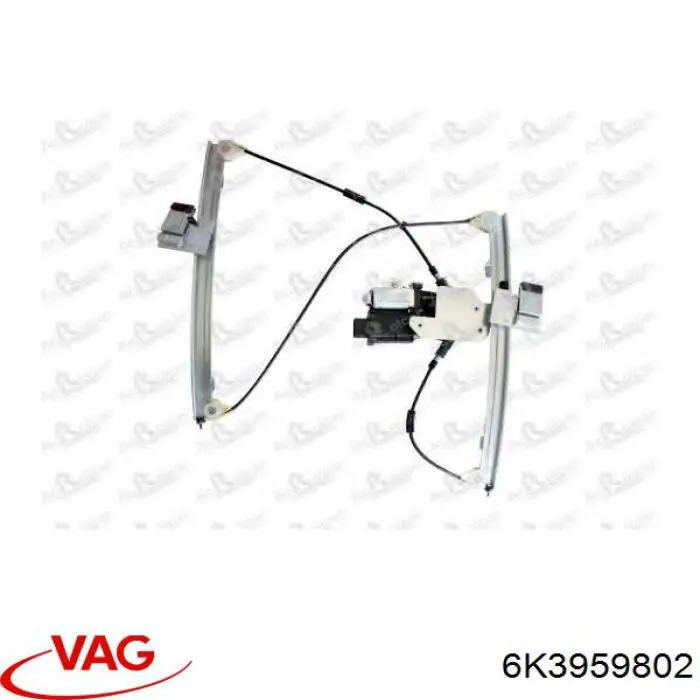 Мотор стеклоподъемника двери передней, правой VAG 6K3959802C
