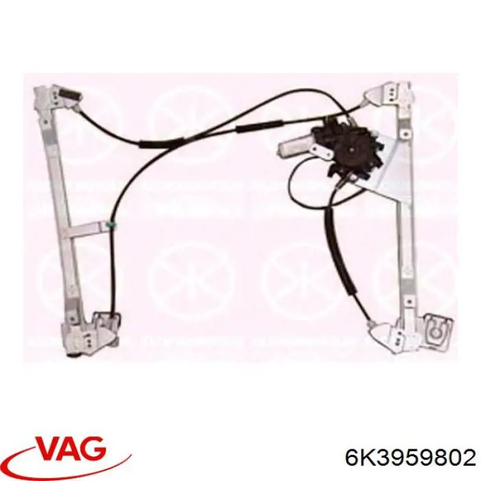 Мотор стеклоподъемника двери передней правой VAG 6K3959802C цена, от 74.22 USD