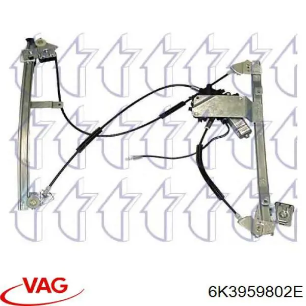 Мотор стеклоподъемника двери передней правой VAG 6K3959802E цена, от 74.01 USD
