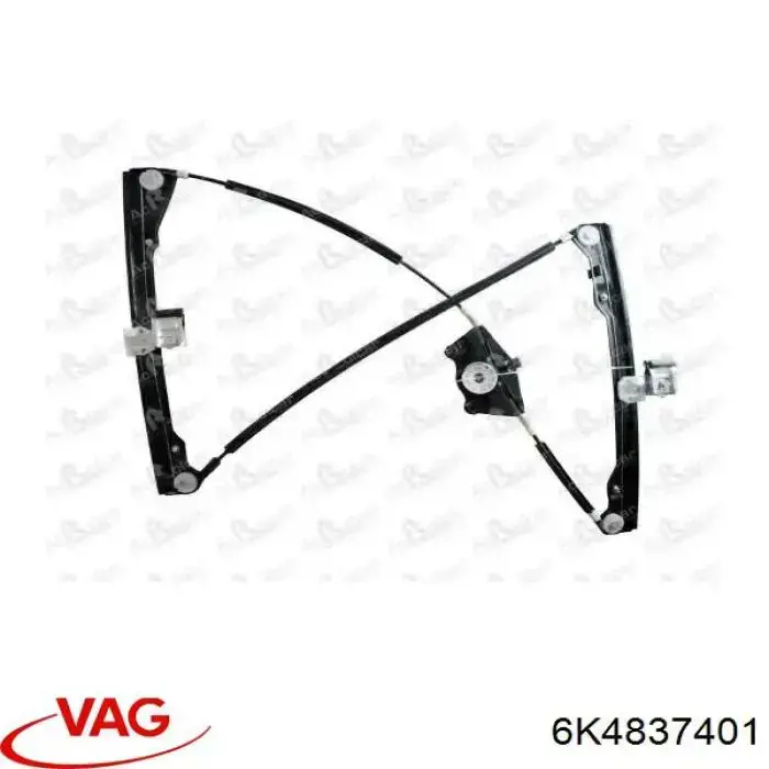 Механизм стеклоподъемника водительской двери VAG 6K4837401 цена, от 42.04 USD
