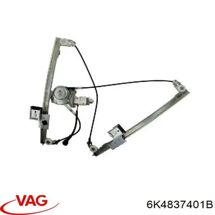 6K4837401B VAG механизм стеклоподъемника двери передней левой
