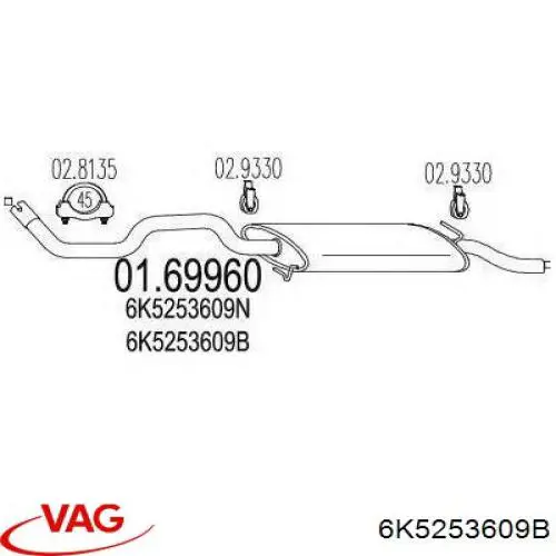  6K5253609B VAG