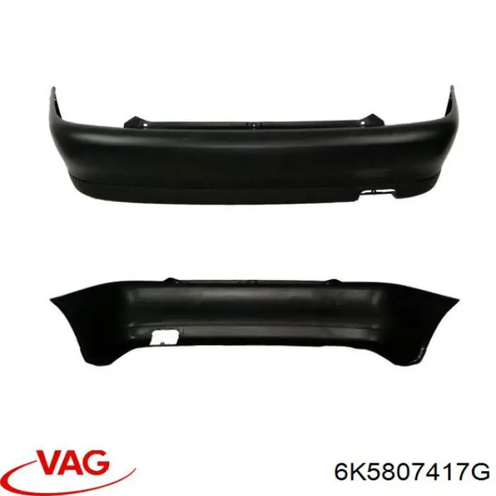6K5807417G VAG Задний бампер