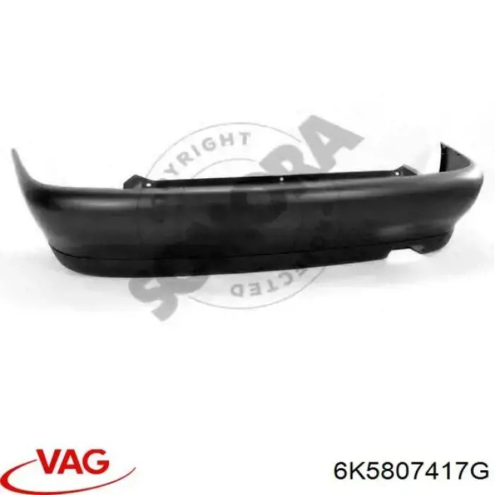 Бампер задний VAG 6K5807417G цена, от 81.37 USD