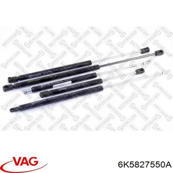 Газовый упор багажника VAG 6K5827550A