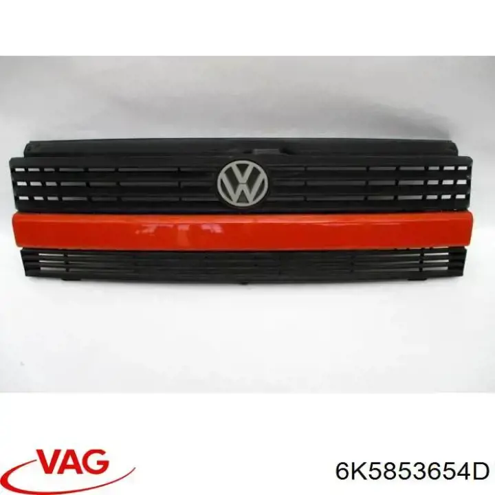  Решетка радиатора Volkswagen Polo 3