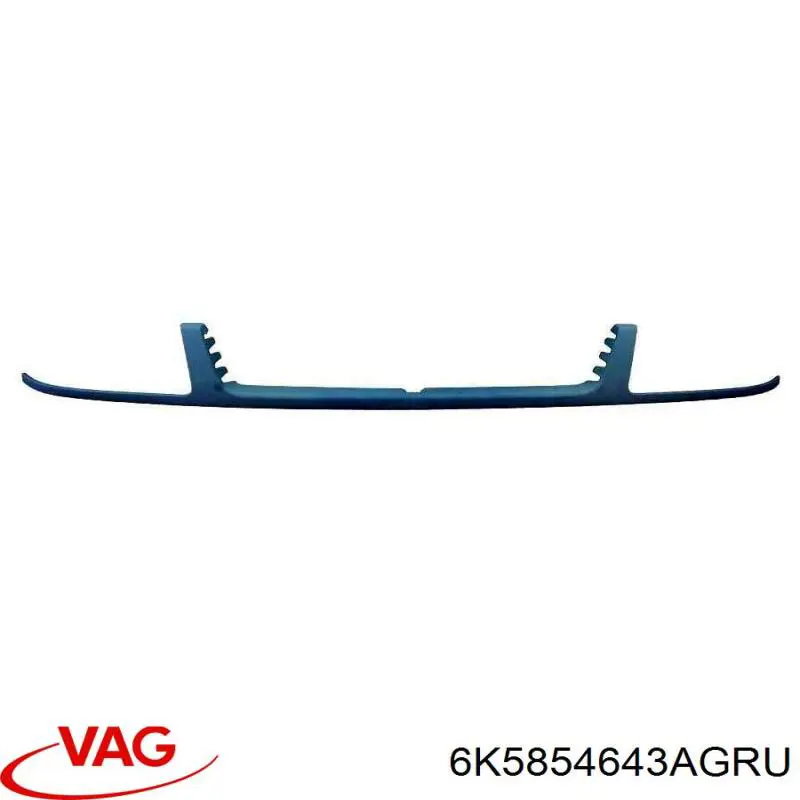 Купить 6K5854643AGRU VAG Накладка фар