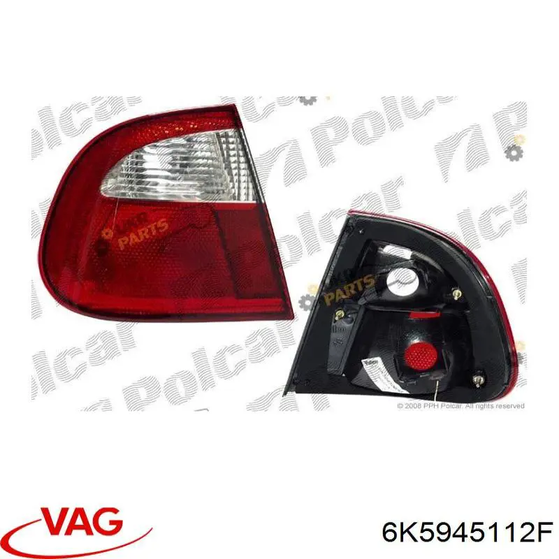 Стоп задний Polcar 671688E