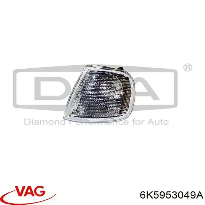 Левый указатель поворота VAG 6K5953049A цена, от 6.79 USD