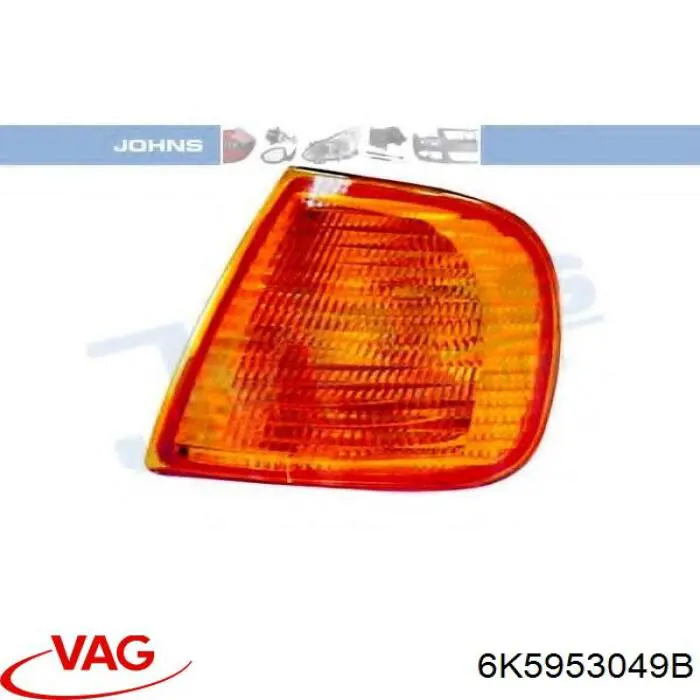Купить FP6607K5E Depo/Loro/Abakus Поворотник левый