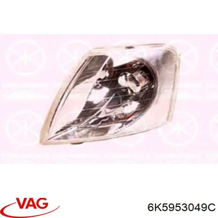 Левый указатель поворота VAG 6K5953049C цена, от 7.38 USD