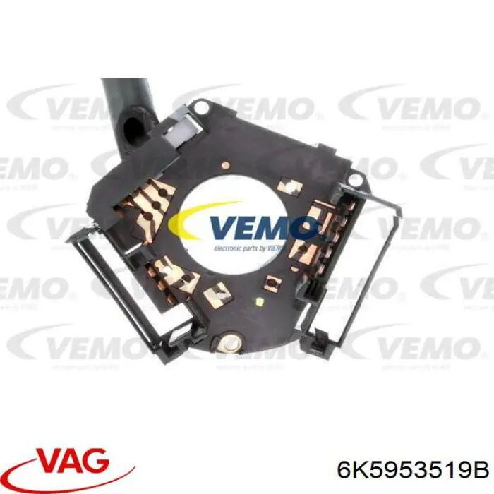 Купить 6K5953519B VAG Правый подрулевой переключатель
