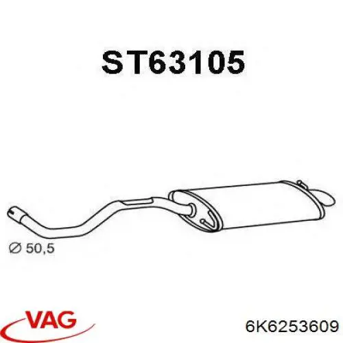  6K6253609 VAG