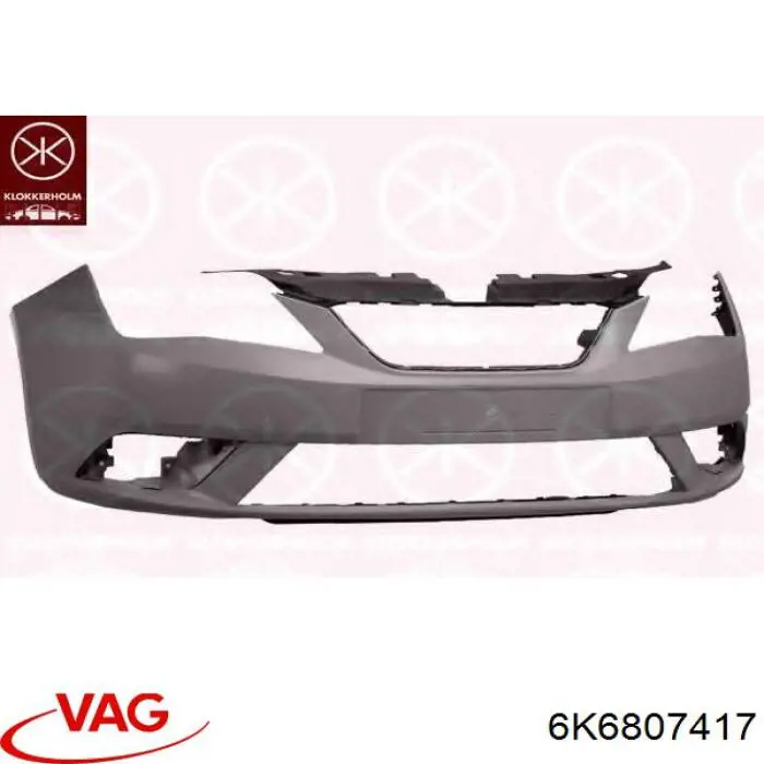 Pára-choque traseiro Seat Ibiza II 6K1