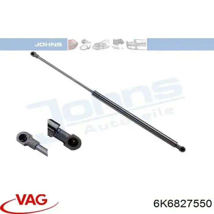 Амортизатор багажника 6K6827550 VAG