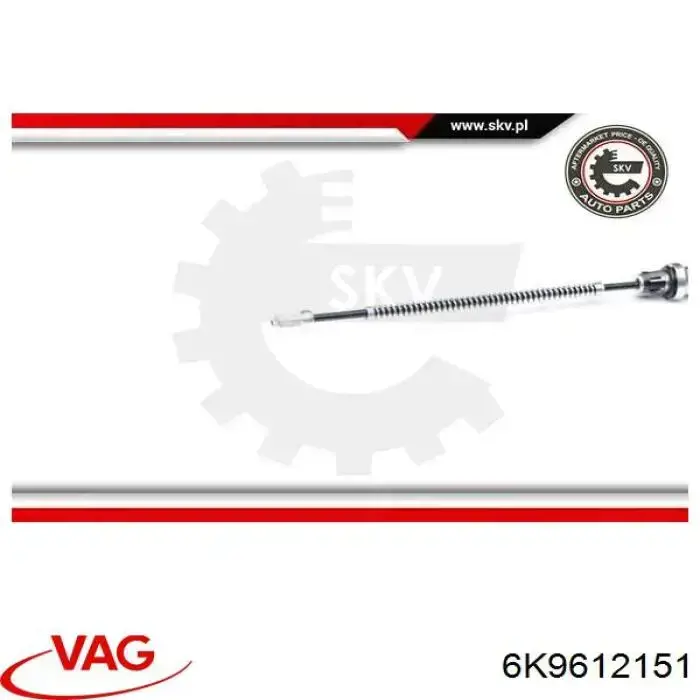 Купить 6K9612151 VAG Регулятор давления тормозов