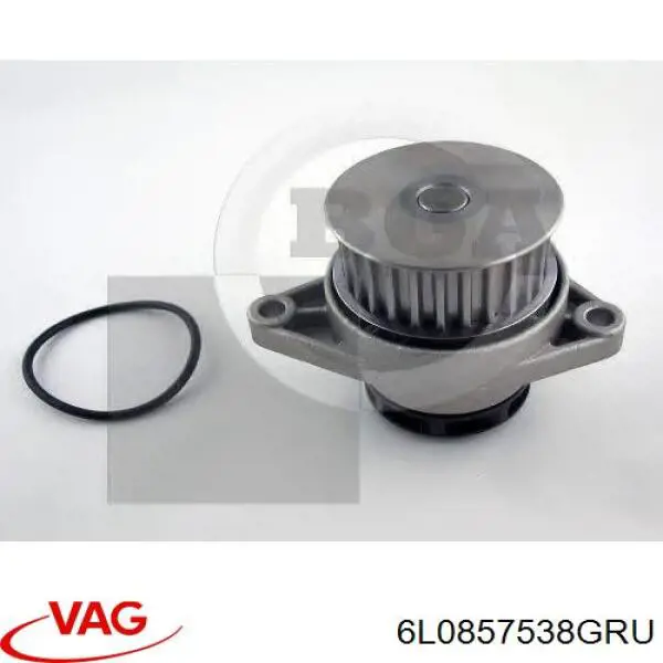 Купить 6L0857538GRU VAG Накладка/крышка зеркала заднего вида, правая